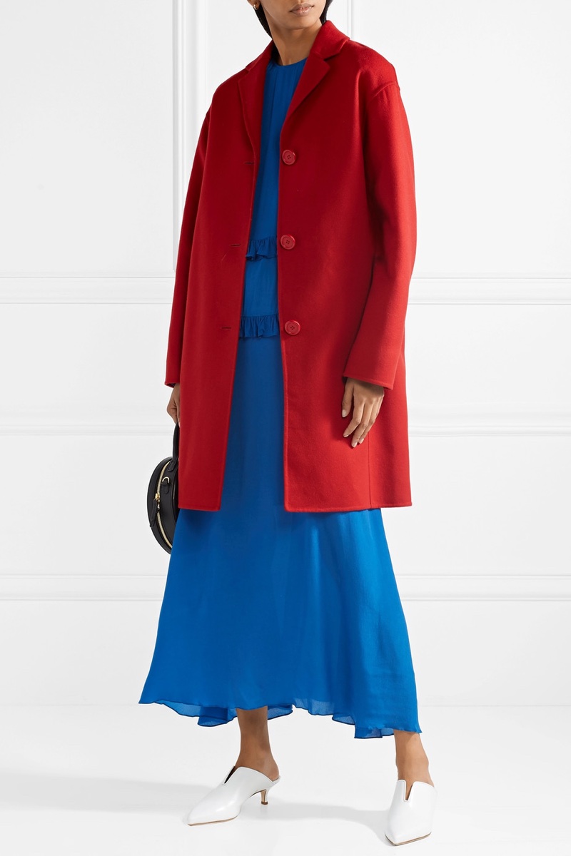 Mansur Gavriel Wool Cashmere-Blend Coat $1,150