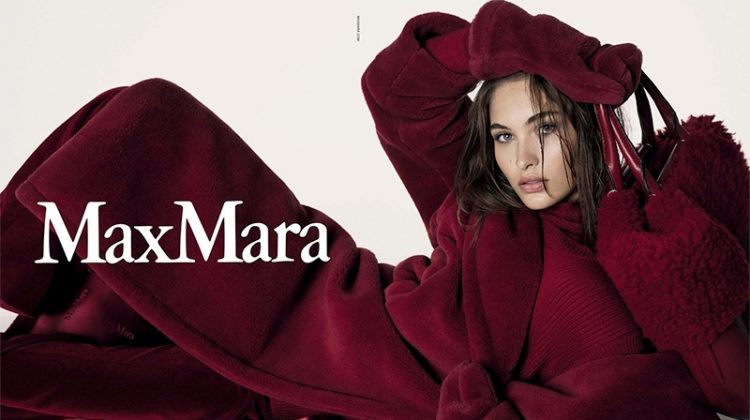 Grace Elizabeth Keeps It Cozy Luxe in Max Mara’s Fall 2017 Campaign