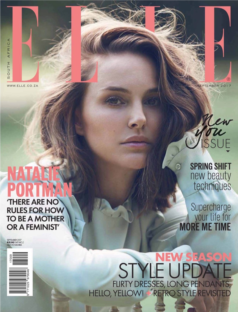 Natalie Portman on ELLE South Africa September 2017 cover