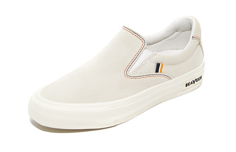 SeaVees x Derek Lam 10 Crosby Hawthorne Slip On Sneakers in Oyster $140