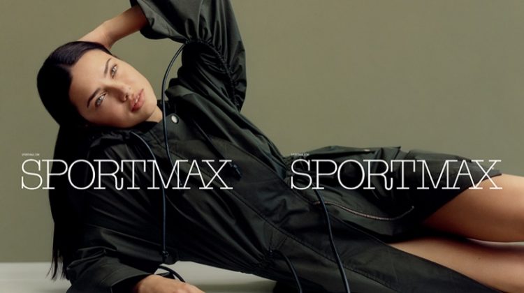 Adriana Lima stars in Sportmax's fall-winter 2017 campaign