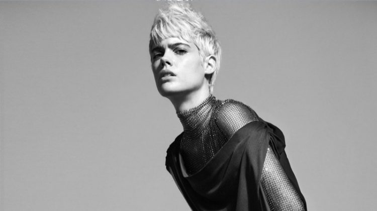 Taja Feistner ​Wears Shades of Transparency for Chicago Tribune