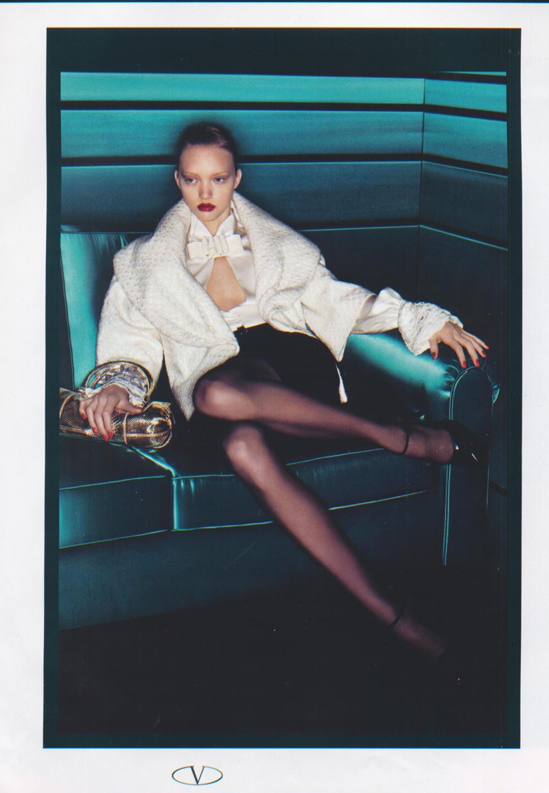 Gemma Ward stars in Valentino's fall-winter 2006 campaign