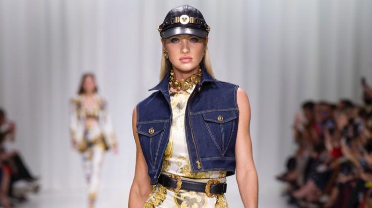 Versace Looks to 90’s Archives for Spring 2018