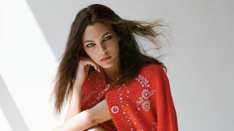 Vittoria Ceretti Looks Pretty in Prada for Vogue Korea