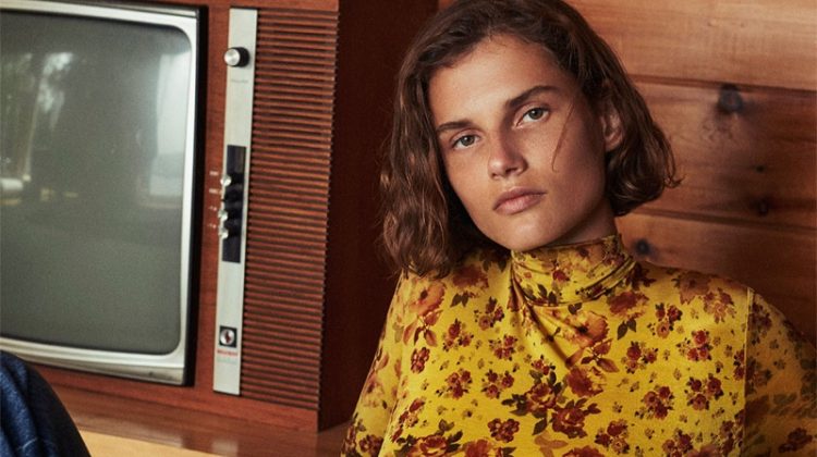 Giedre Dukauskaite Channels Vintage Style for Zara’s Fall Edit