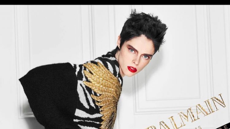 Coco Rocha, Ines Rau Star in Balmain Hair Couture ‘Icons’ Campaign