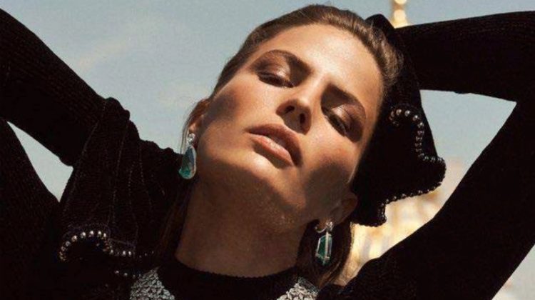 Cameron Russell Sparkles in Precious Gems for Vogue Paris