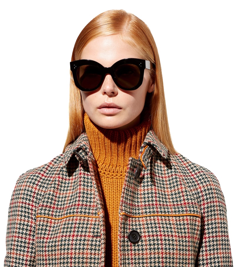 Céline Chris Cat-Eye Sunglasses $348