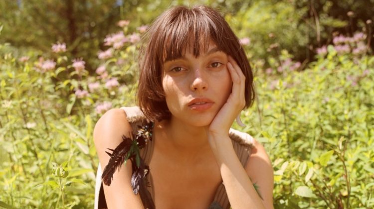 Charlee Fraser Heads Outdoors in Dreamy Looks for ODDA Magazine