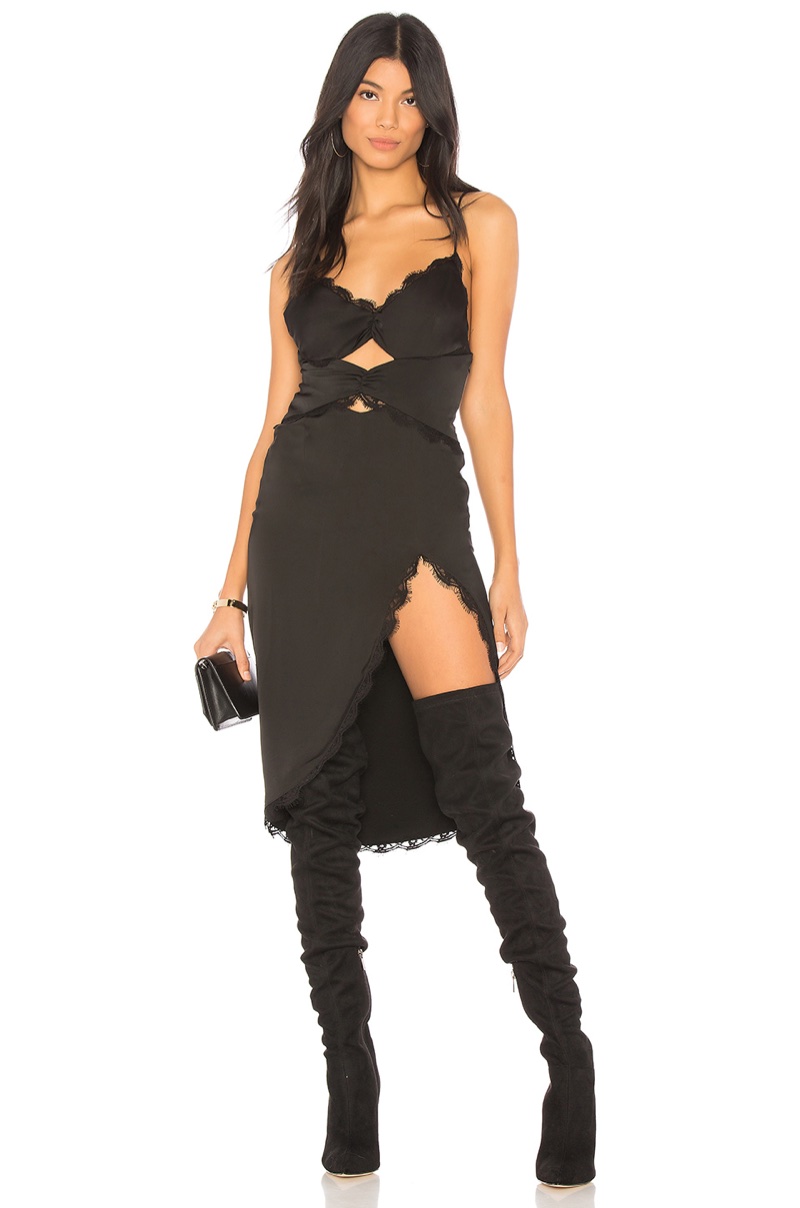 Chrissy Teigen x REVOLVE Luna Slip Dress $200