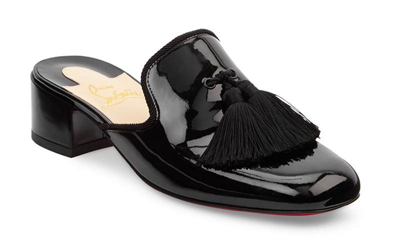 Christian Louboutin Barry 35 Patent Leather Mules $725