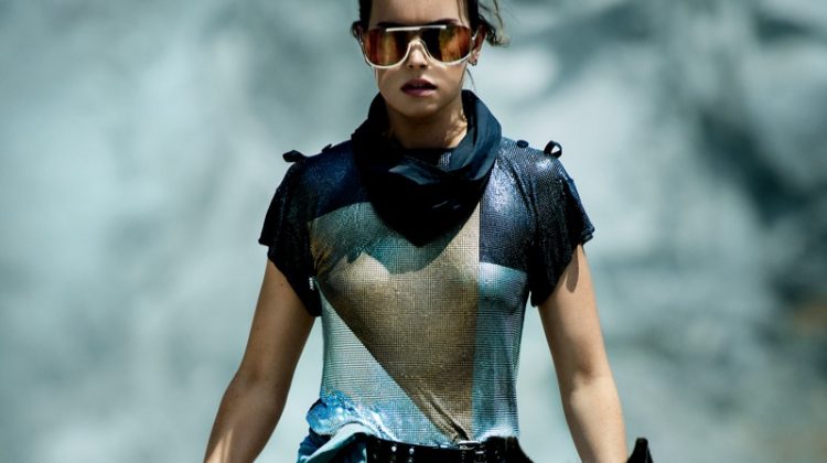 ‘Star Wars’ Actress Daisy Ridley Poses in Sci-Fi Chic Looks for VOGUE
