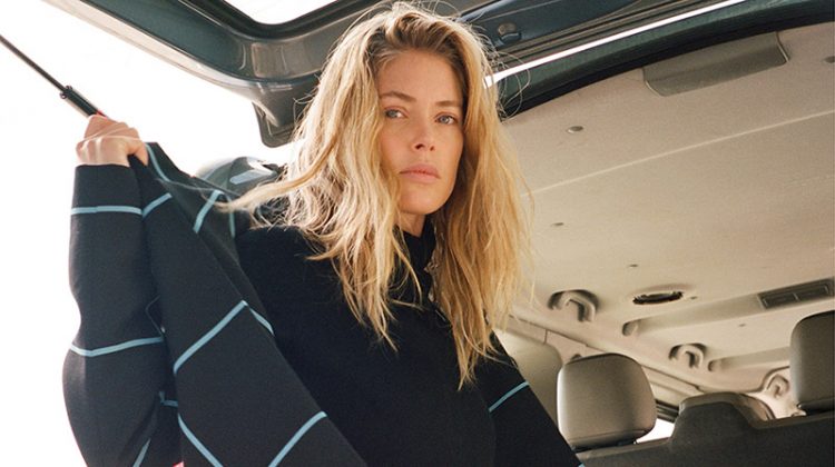 Doutzen Kroes Layers Up in Fall Fashions for Self Service