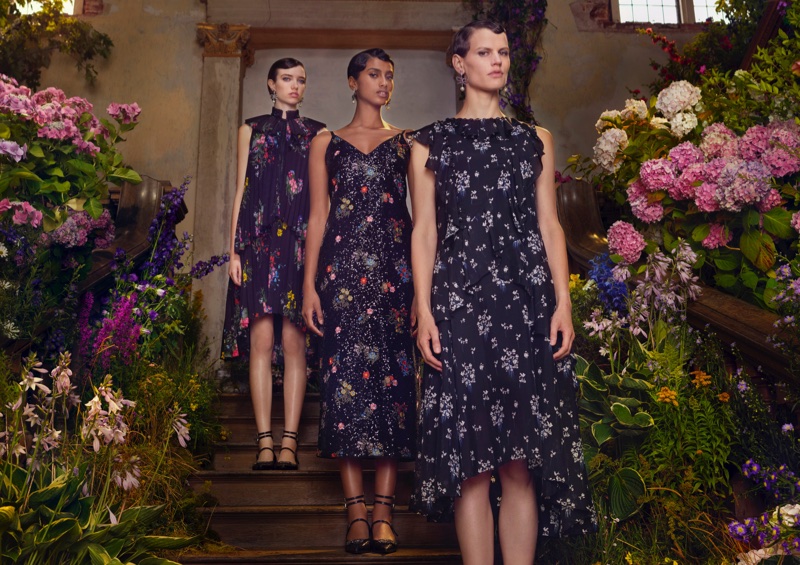 Grace Hartzel, Imaan Hammam and Saskia de Brauw star in ERDEM x H&M campaign