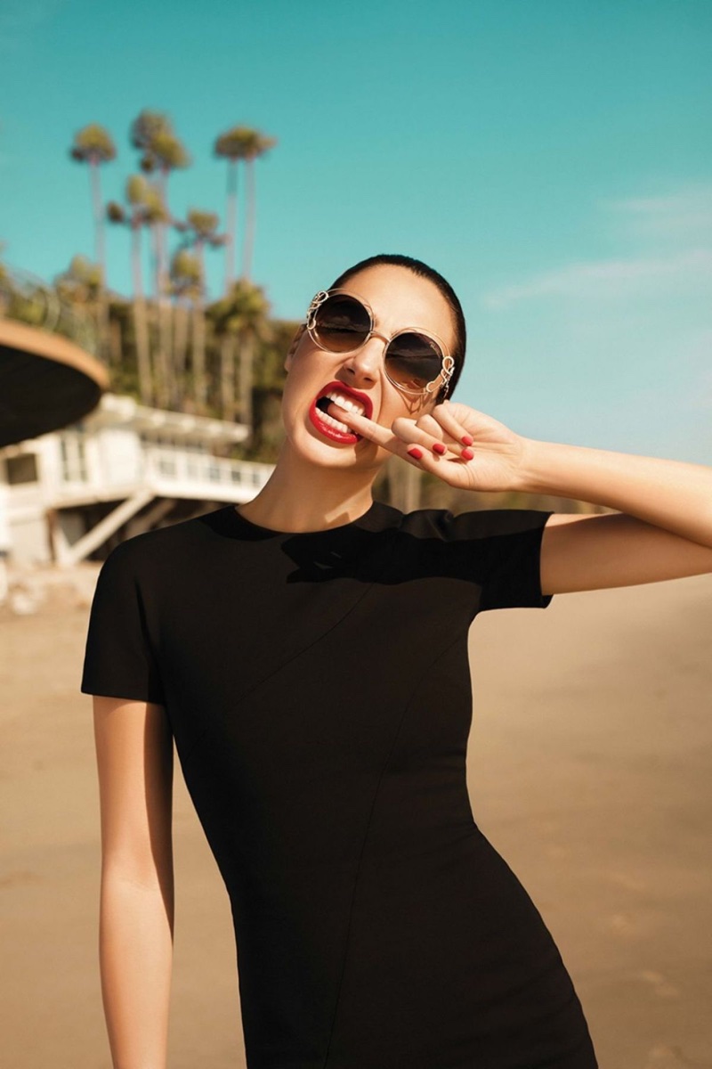 Gal Gadot for Erocca eyewear