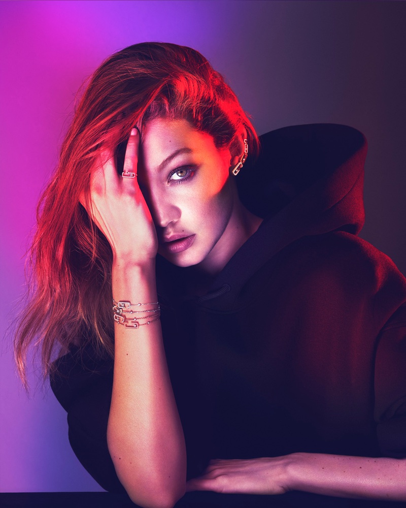 Gigi Hadid stars in Messika campaign