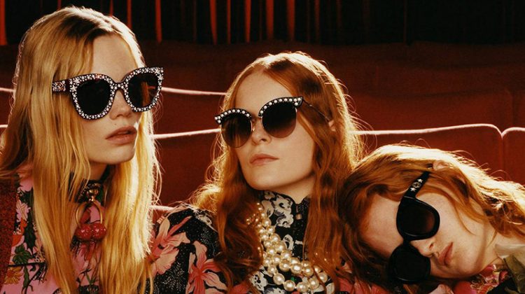 Gucci Goes to the Movies for Fall 2017 Eyewear Campaign