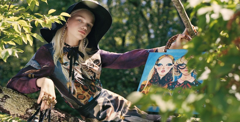 Stella Lucia stars in Gucci x Unskilled Worker campaign