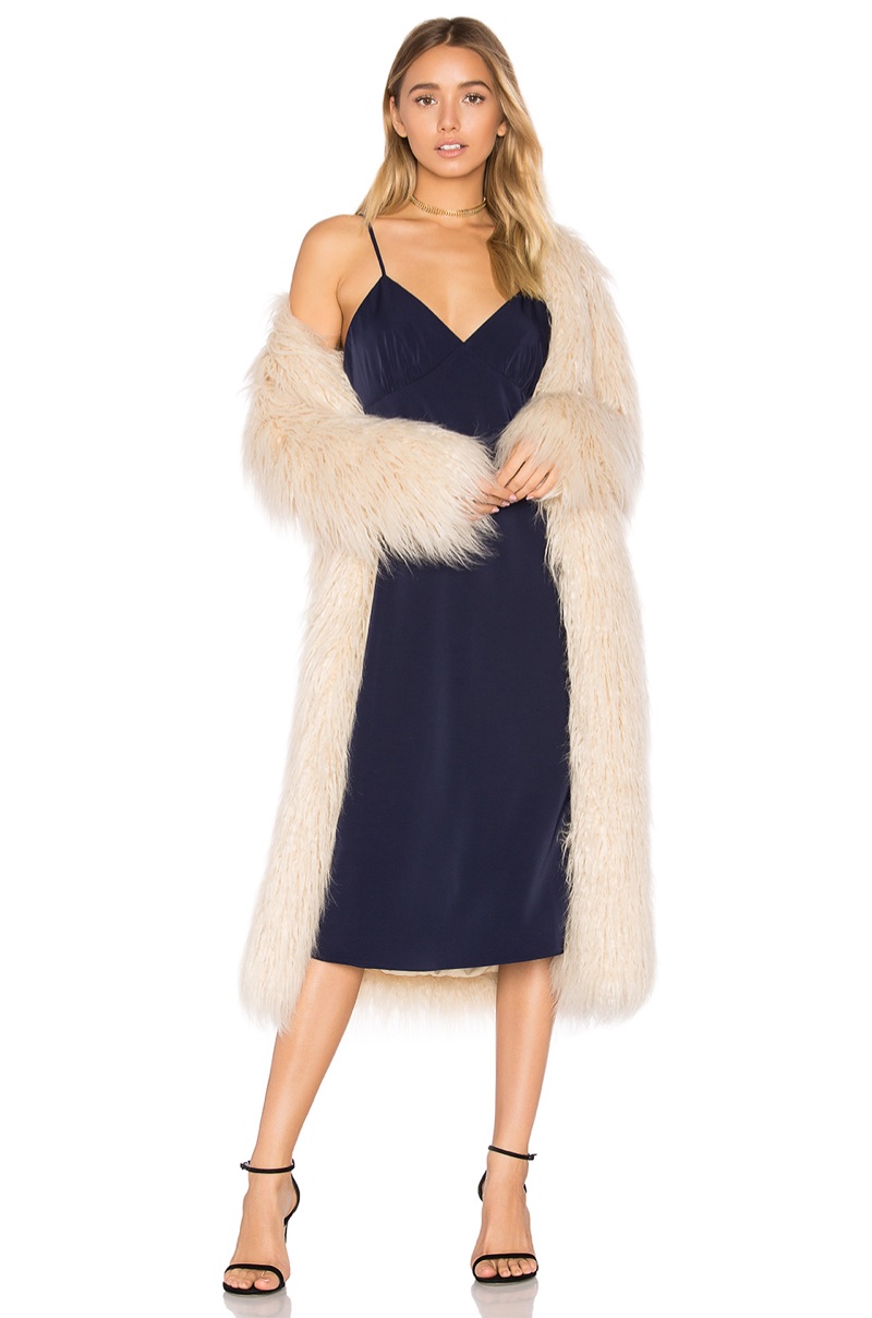 House of Harlow 1960 x REVOLVE Marisa Faux Fur Coat $310