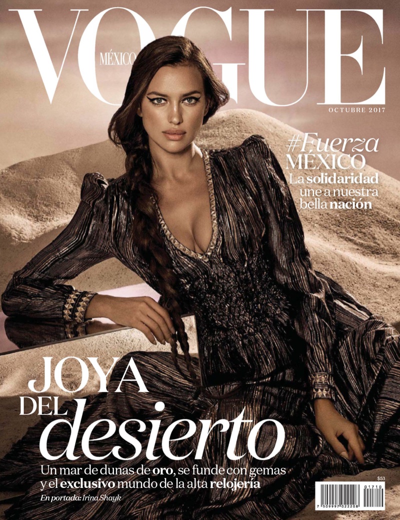 Irina Shayk is Queen of the Desert in Vogue Mexico