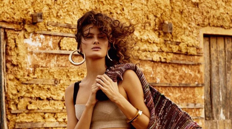 Isabeli Fontana Exudes Pure Natural Beauty in Vogue Brazil