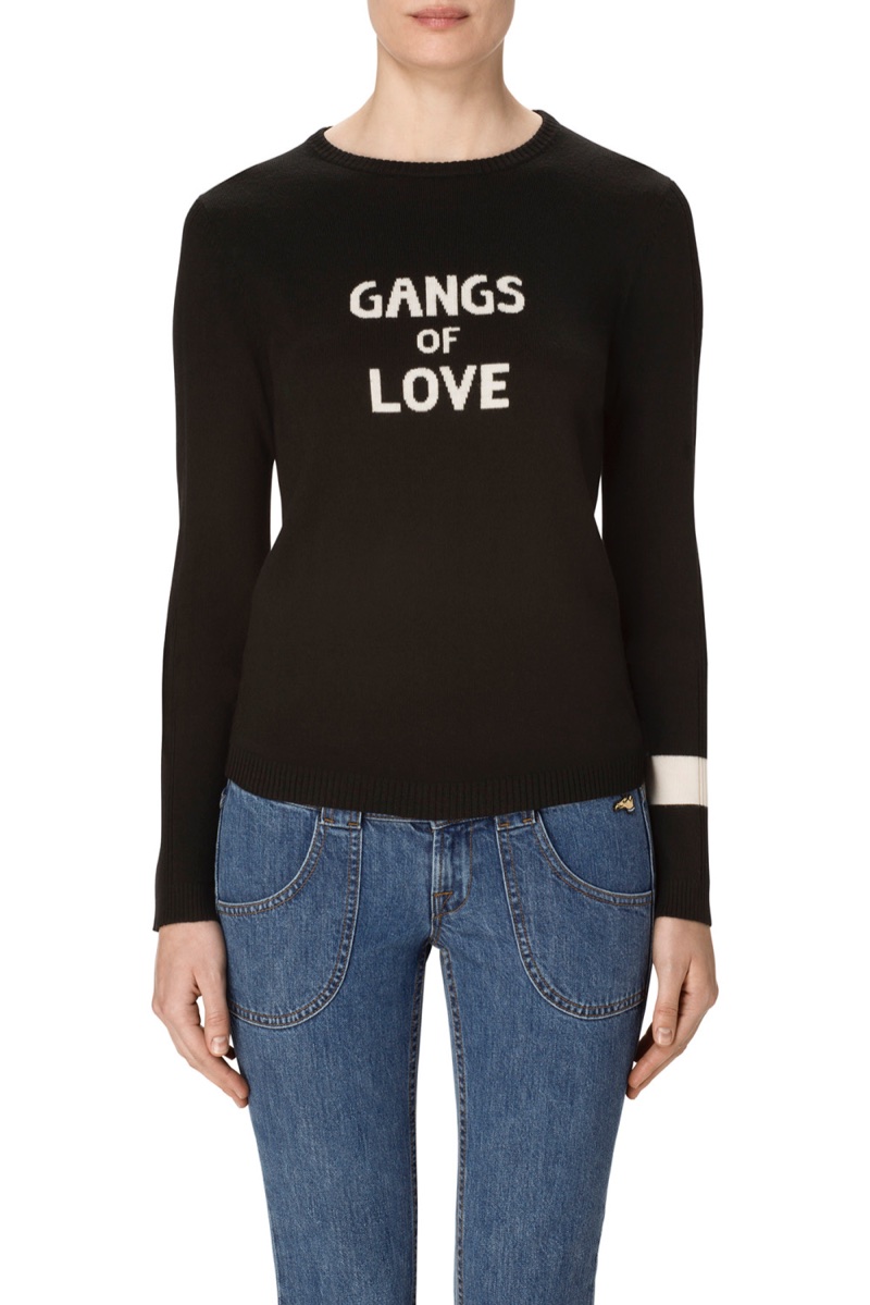 J Brand x Bella Freud Gangs of Love Sweater $368