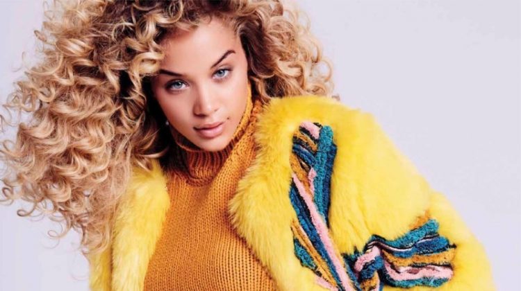 Jasmine Sanders Models Vibrant Styles for Harper’s Bazaar Mexico