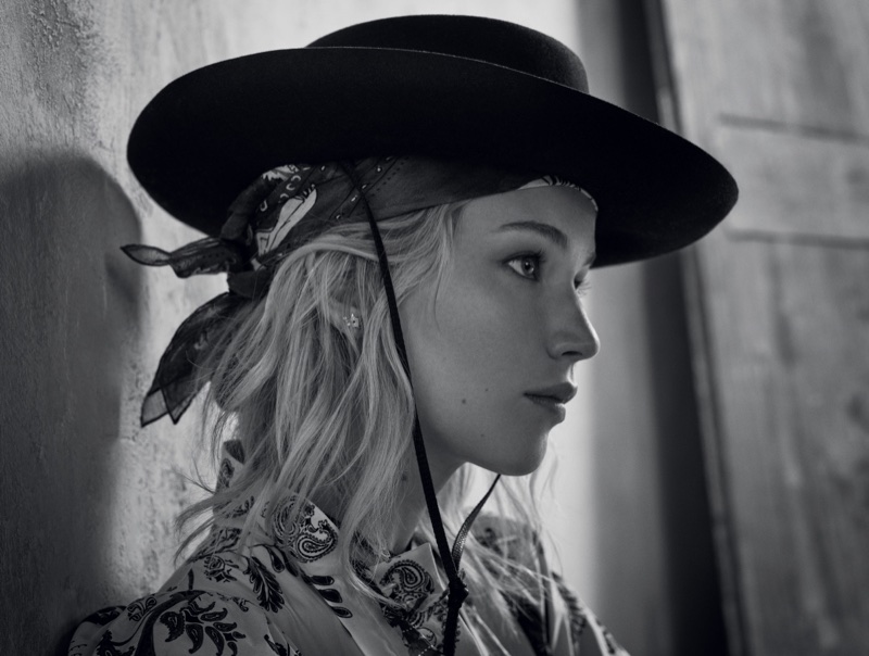 JJennifer Lawrence gets her closeup in wide-brimmed hat for Dior's resort 2018 campaign