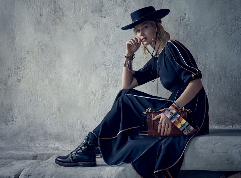 Jennifer Lawrence stars in Dior's resort 2018 campaign