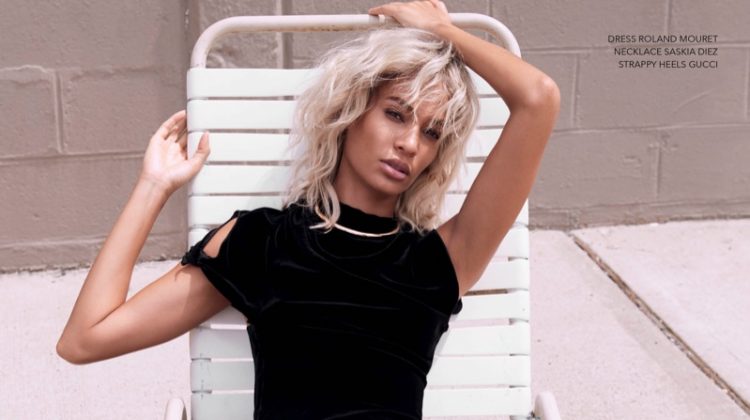 Joan Smalls Goes Blonde for Sizzling Narcisse Magazine Spread