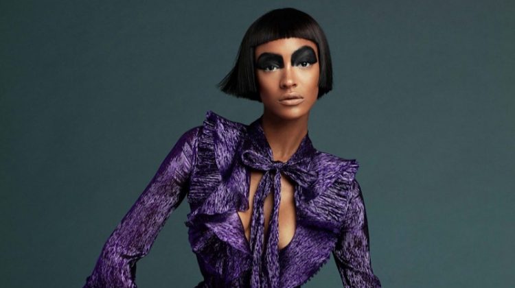 Jourdan Dunn Poses in Fashion Forward Looks for Prestige Hong Kong