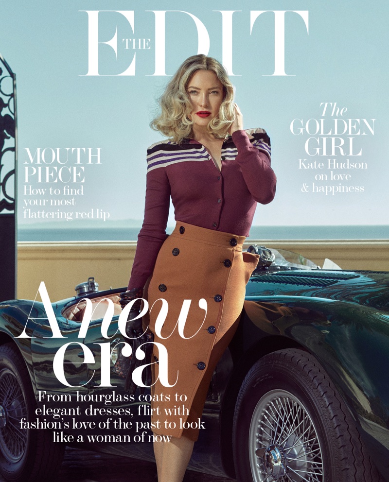 Kate Hudson on The Edit October 19th, 2017 Cover