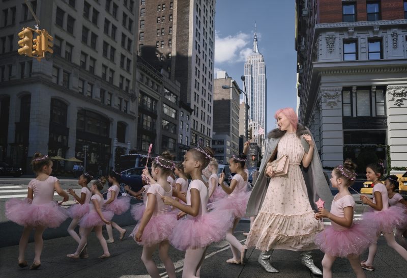 Fernanda Ly stars in Kate Spade's Holiday 2017 campaign