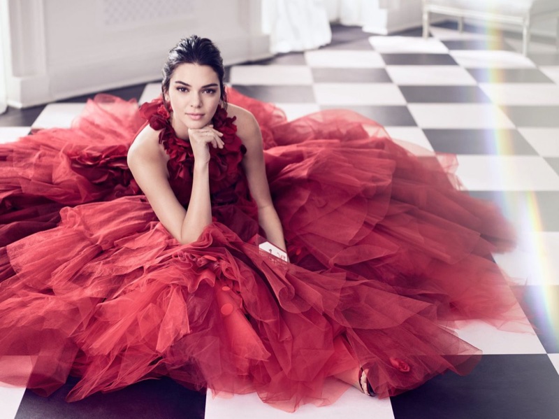 Kendall Jenner stars in Estee Lauder's Holiday 2017 campaign