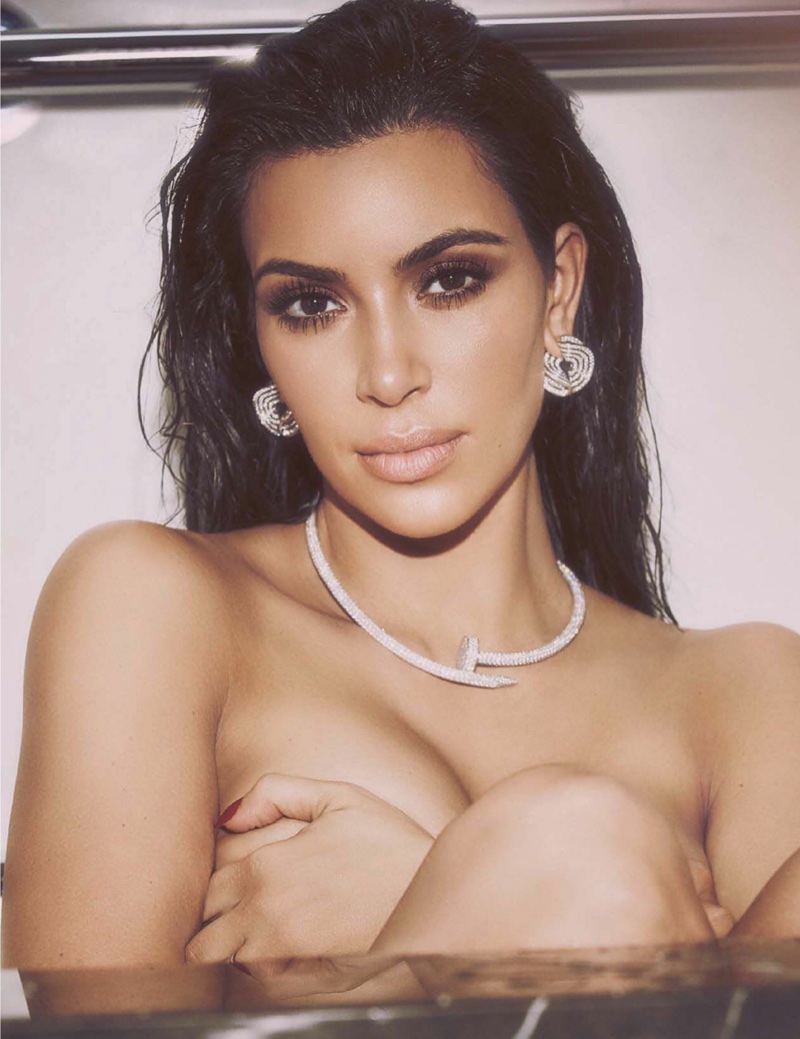 Kim Kardashian Sizzles in Fall Beauty Looks for Vogue Mexico
