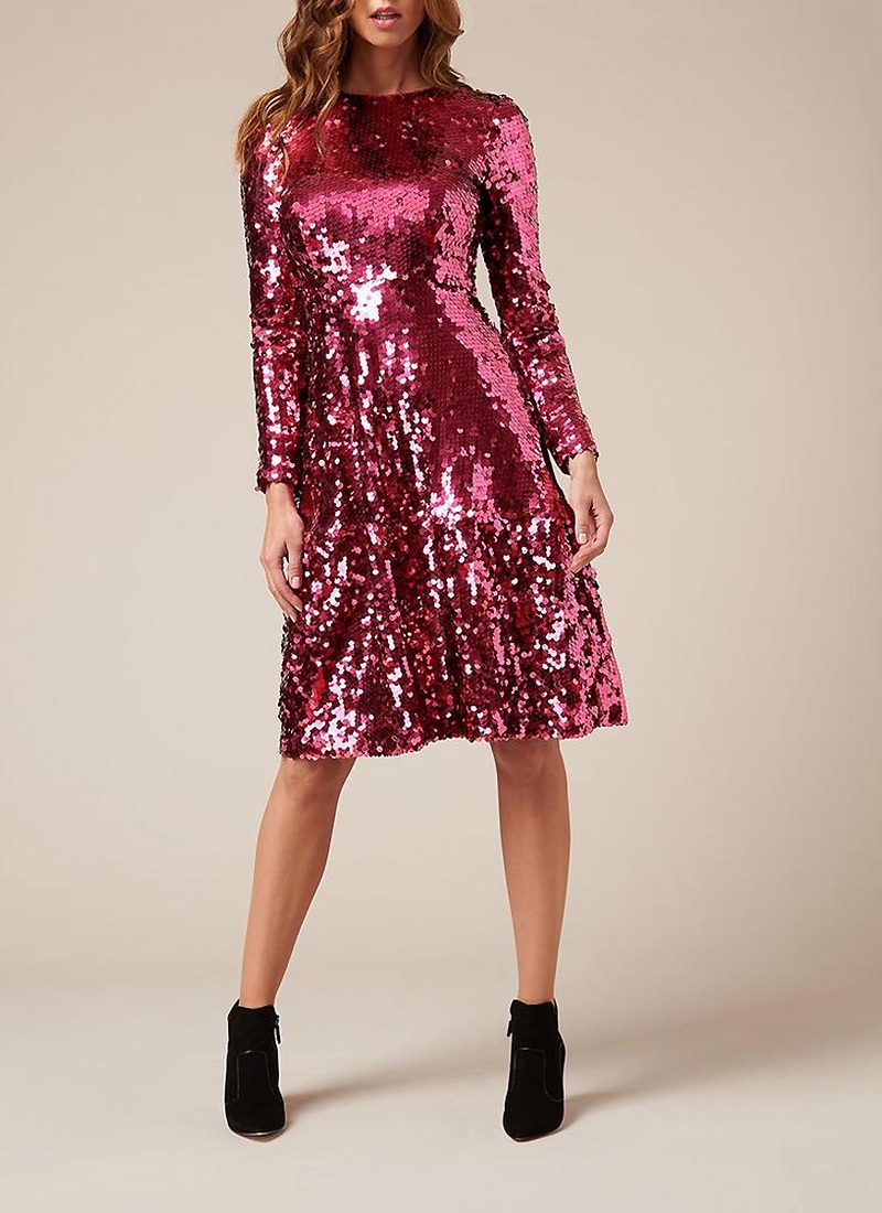 L.K. Bennett x Preen Sonic Sequin Dress $825