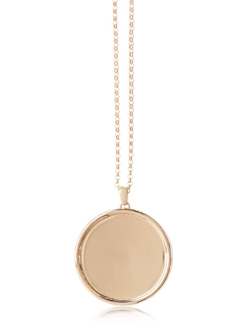 Magdalena Frackowiak Jewelry Large Disc Pendant Necklace $4,529