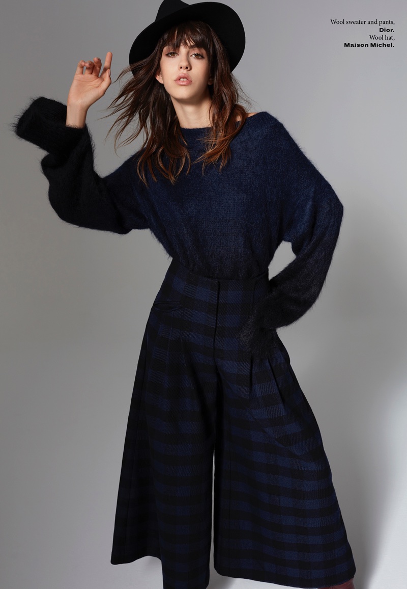 Mayka Merino Poses in Menswear Inspired Looks for  L’Officiel Singapore