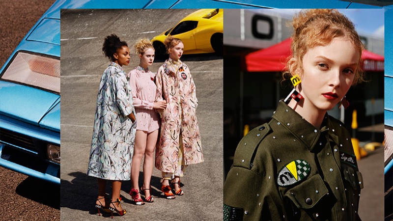 Kesewa Aboah, Elle Fanning and Lily Nova front Miu Miu’s resort 2018 campaign