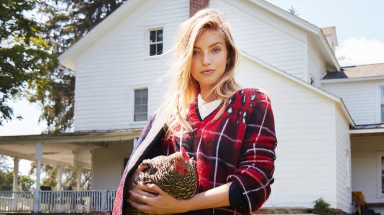 Niamh Adkins Models Tommy Hilfiger’s Fall Looks for Glamour Mexico
