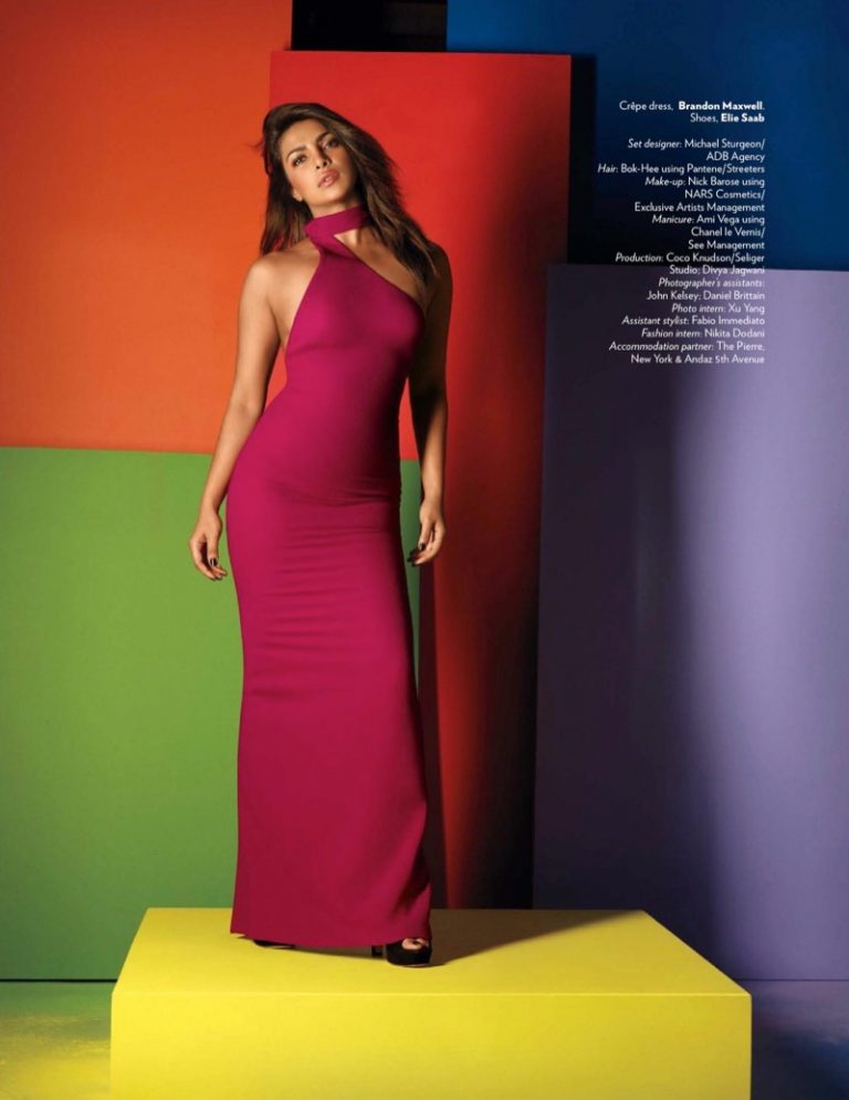 Priyanka Chopra Poses in Glamorous Styles for Vogue India – Fashion