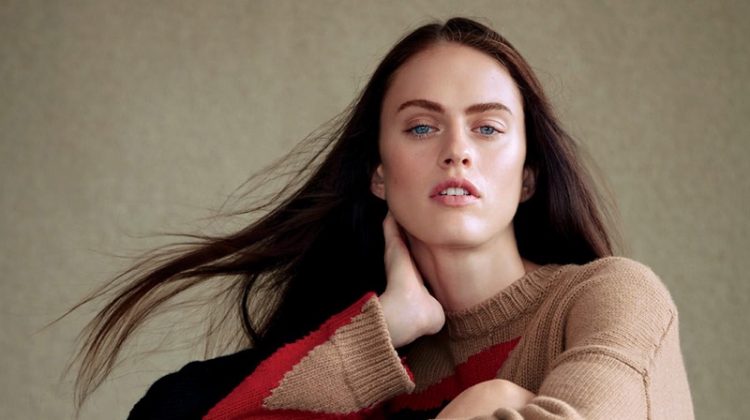Sarah Brannon Poses in Tod’s Fashions for Harper’s Bazaar Korea