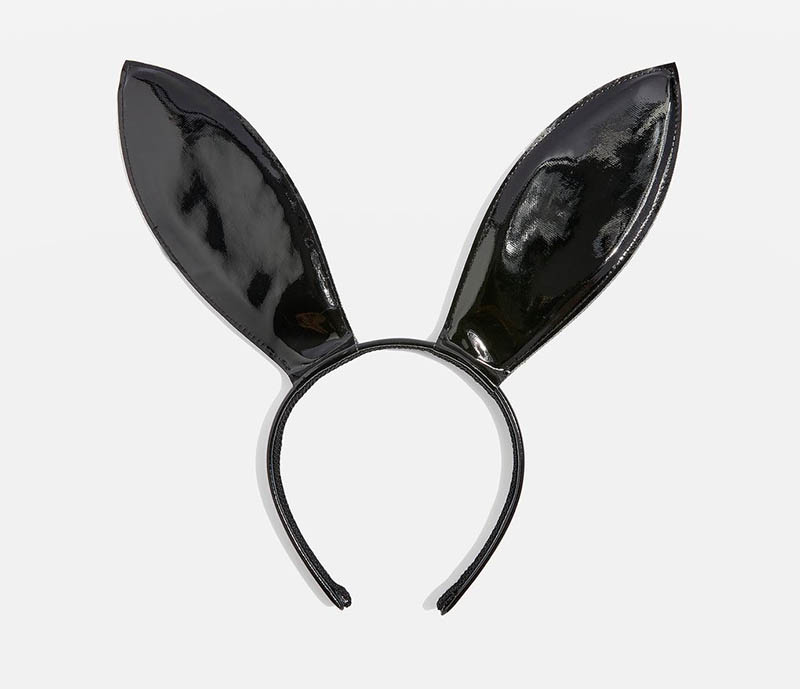 Topshop Vinyl Bunny Ears Headband $20