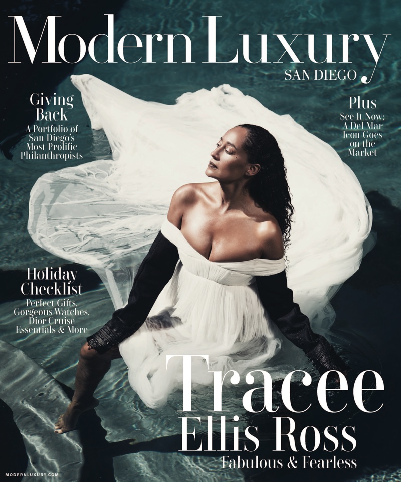 Tracee Ellis Ross on Modern Luxury San Diego November 2017 Cover