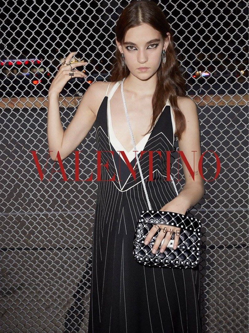 Ratner fronts Valentino resort 2018 campaign