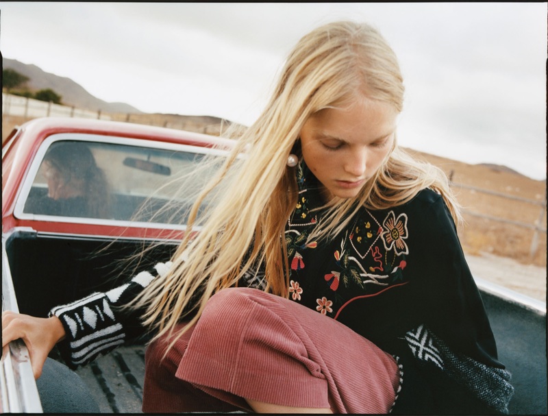 An image from Zara TRF 'Go Rodeo' fall-winter 2017 lookbook