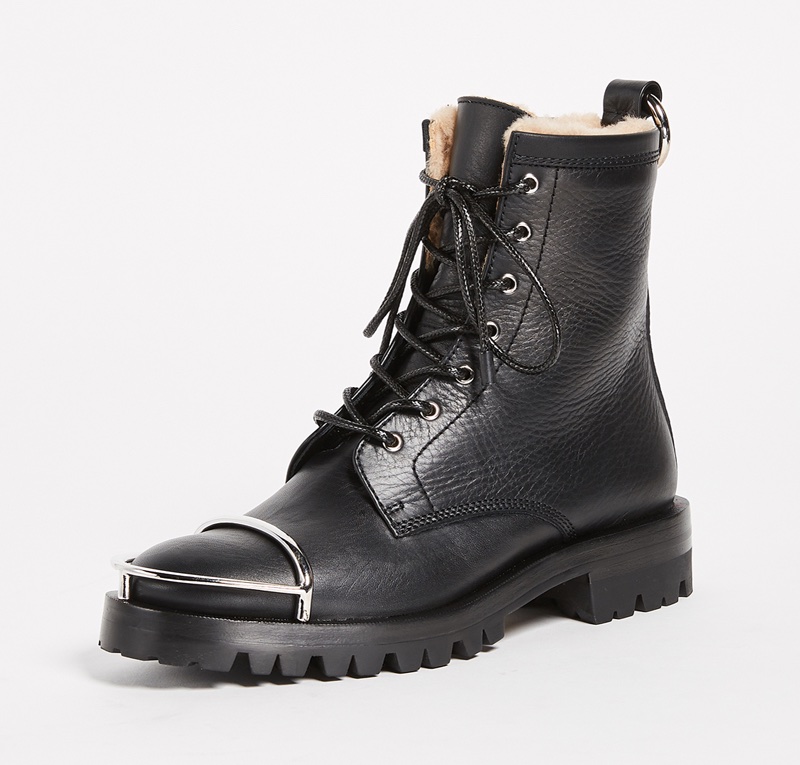 Alexander Wang Lyndon Combat Boots $595 (previously $850)