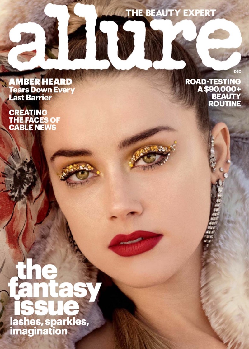 Amber Heard on Allure December 2017 Cover