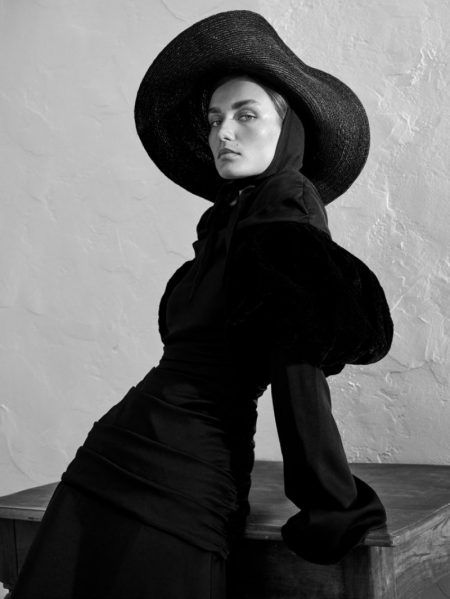 Andreea Diaconu | Black & White Cover Editorial | Unconditional Magazine